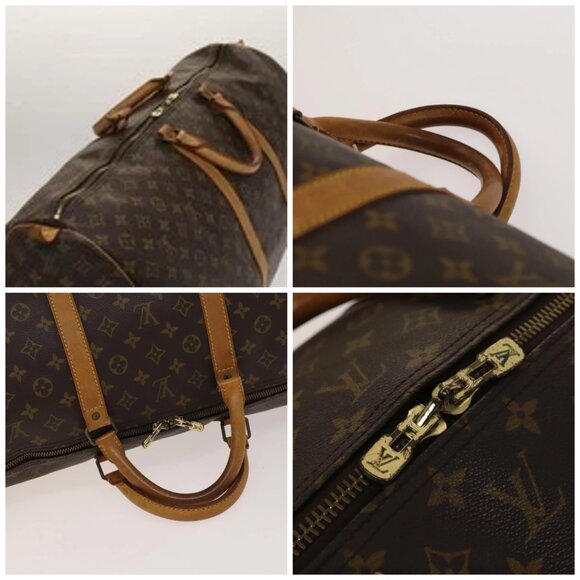 LOUIS VUITTON Monogram Keepall 60 Boston Bag M41422 LV Auth ep10029 - Picture 16 of 16
